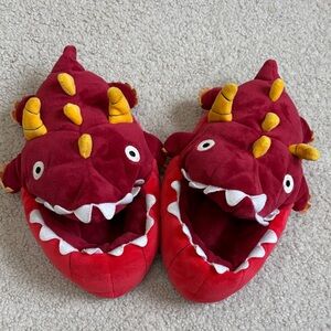 Kids monster slippers